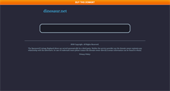 Desktop Screenshot of dinosaur.net